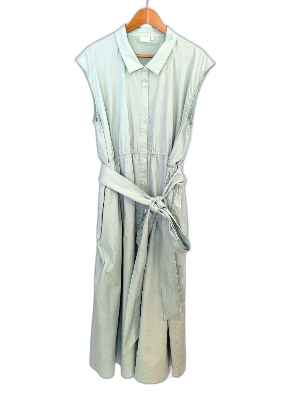 NWT Spartina 449 | Janine Midi Dress in "Tiedwater" Mint Green | Size XXL - Picture 5 of 15